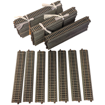 KATO Unitrack Straight HO - Set of x45 HO Scale Ref: 2-150 (Used - Good Cond)