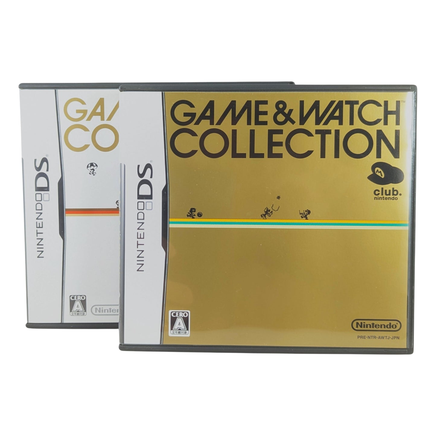 DS - COLECCIÓN DE JUEGOS Y RELOJES 1 y 2 CLUB Nintendo – JAPÓN