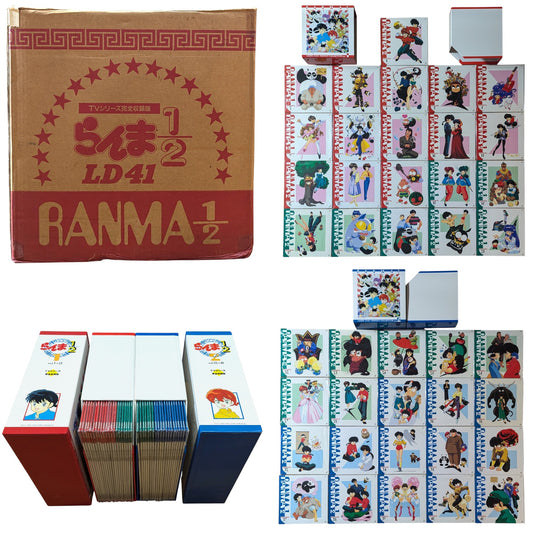 LD Sealed- Ranma ½ COMPLETE TV Series Set BOX [Vol 1-41] (Laser Disc Japan Edition)