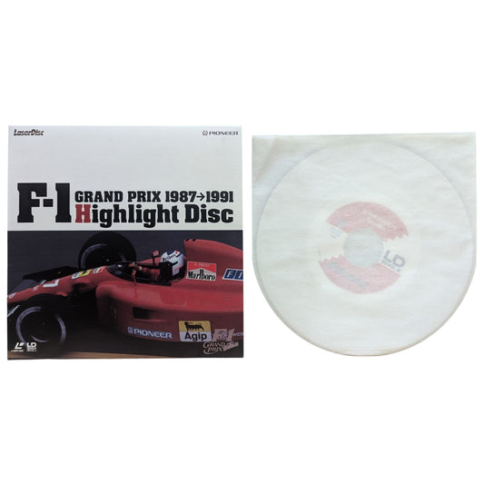 LD Single (20cm)- F1 GRAND PRIX 1987-1991 Highlight Disc (Single Laser Disc Japan)