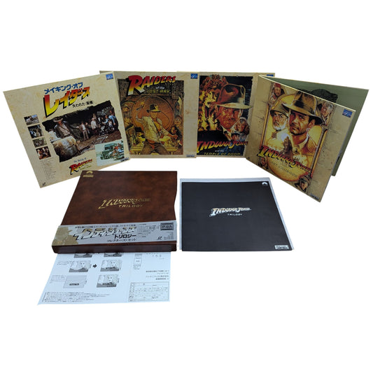 LD- Indiana Jones - Trilogy Collector's Set [5-disc] (Laser Disc Japan Edition)