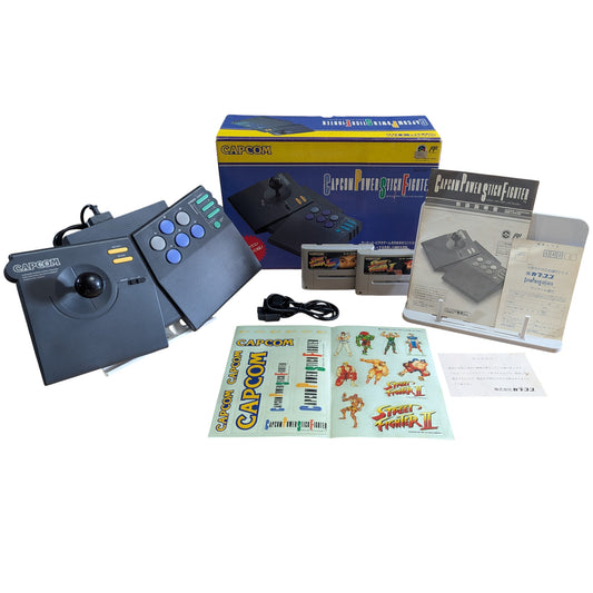 Famicom/Super Famicom - Capcom Power Stick Street Fighter - (Japan Edition)