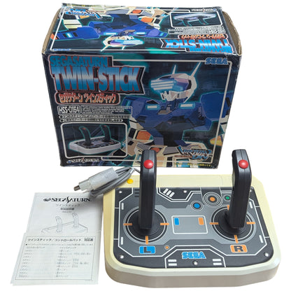 SEGA SATURN - HSS-154 TWIN Stick (EN CAJA) - MANDO (Japón)