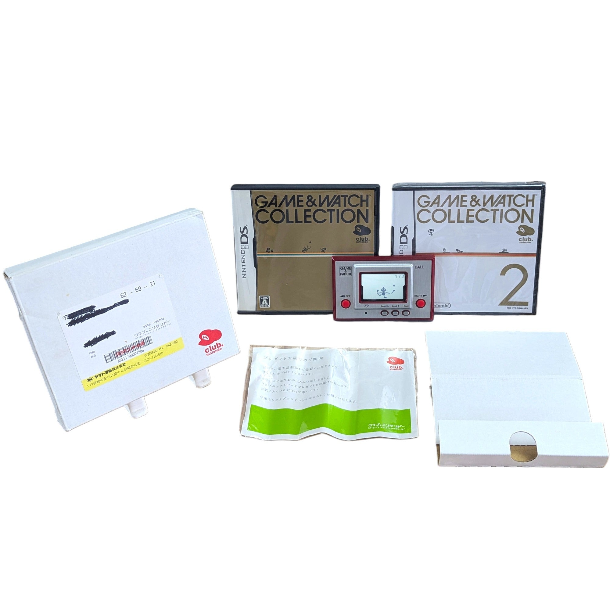 Buy DS - GAME AND WATCH COLLECTION 1 and 2 CLUB Nintendo – JAPAN