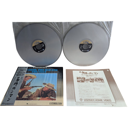 LD- The Good The Bad The Ugly - Clint Eastwood (Laser Disc Japan Edition)