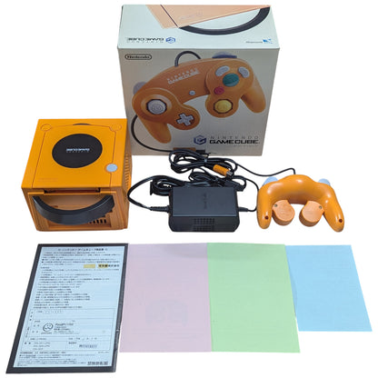 GC DOL-001 Orange (BOXED-Serial Match DN11618411) - Nintendo Gamecube JAPAN