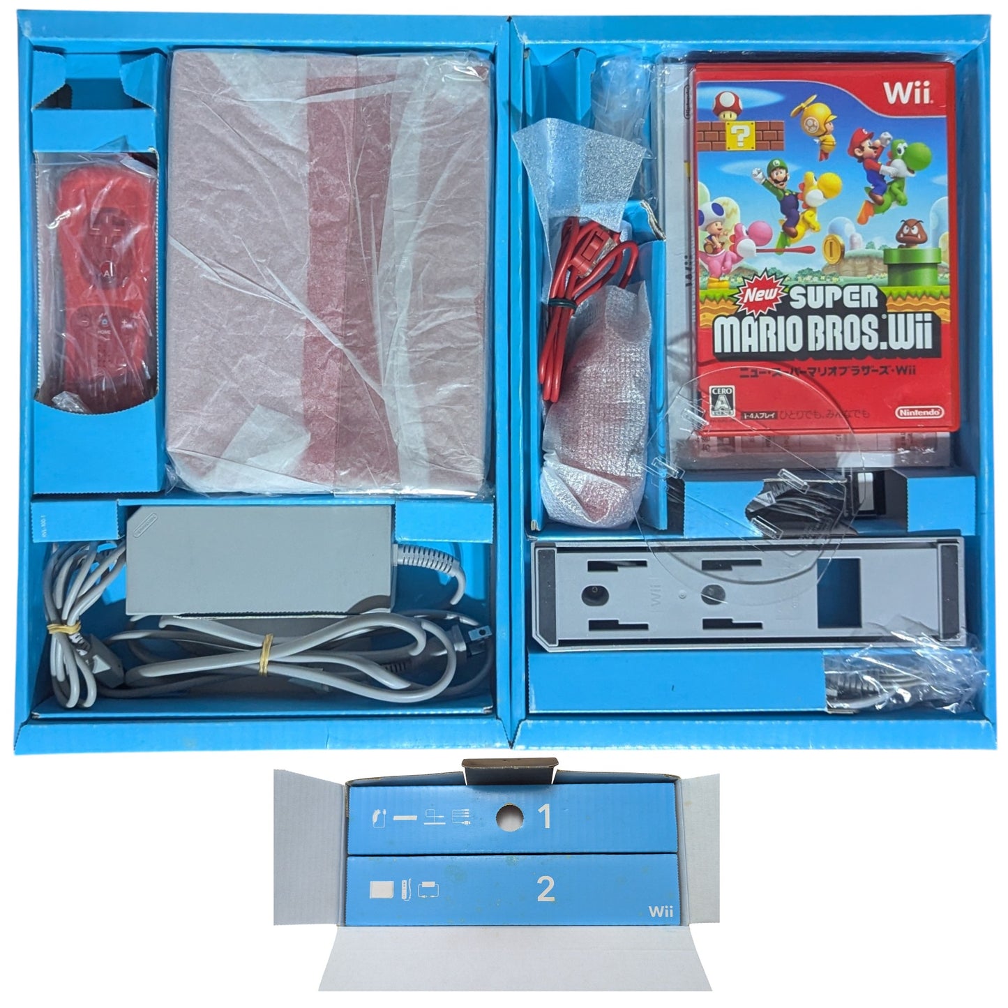 Wii - Super Mario Bros 25th Anniversary Special Edition (Black Box) Nintendo Japan Original