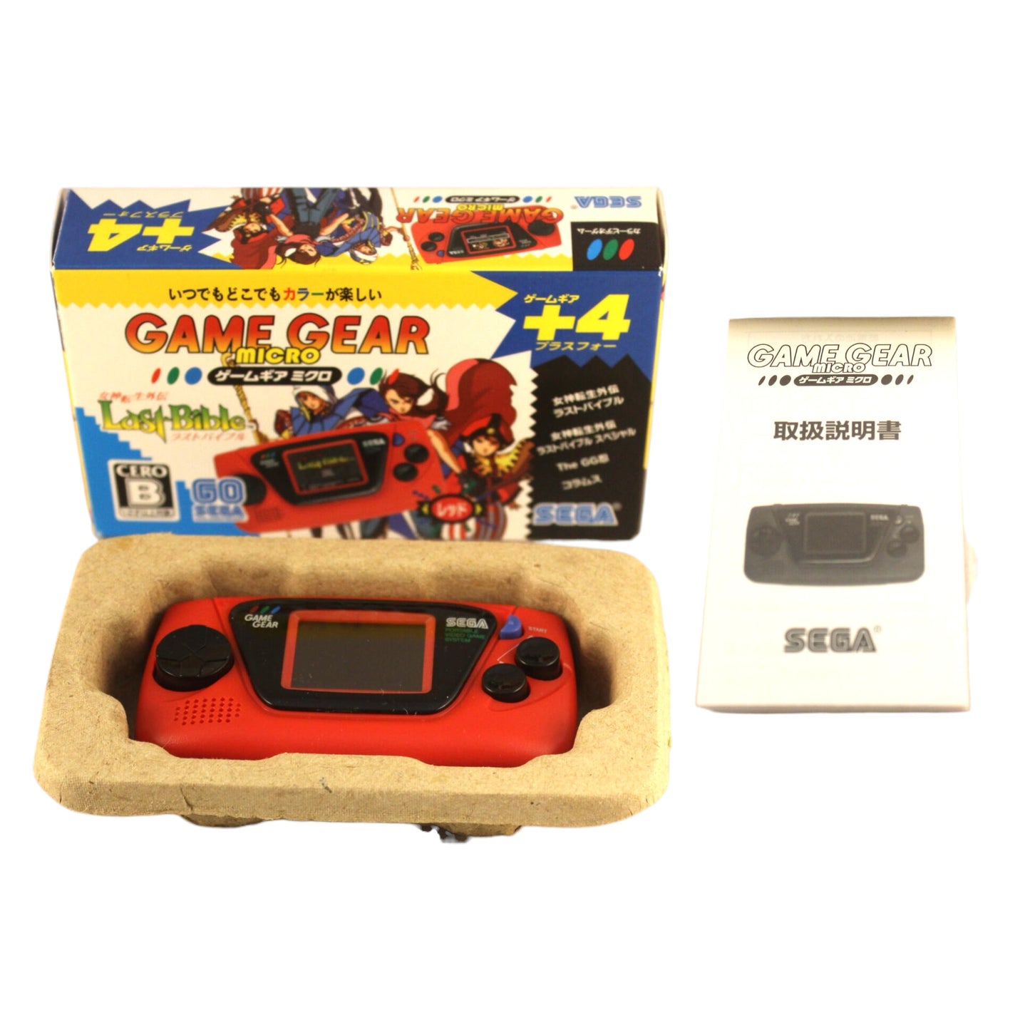 GG MICRO - NOUVEAU GAME GEAR MICRO ROJA RED SEGA