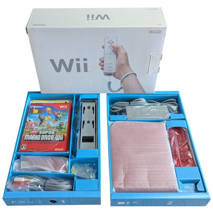 Wii - Super Mario Bros 25th Anniversary Special Edition (White Box) Nintendo Japan Original