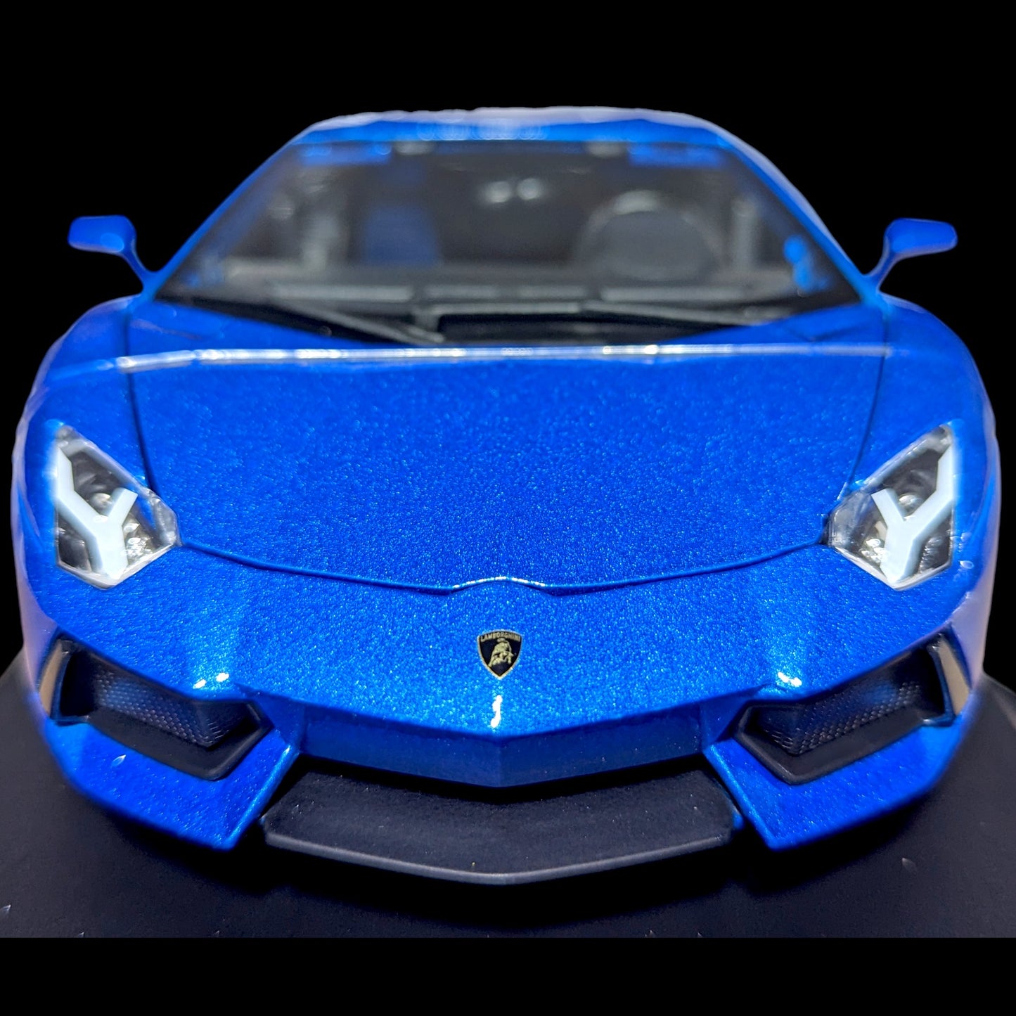 1:18 Maisto - Lamborghini Aventador Coupe Azul (NUEVO) 1/18