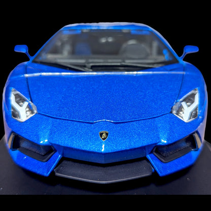 1:18 Maisto - Lamborghini Aventador Coupe Azul (NUEVO) 1/18