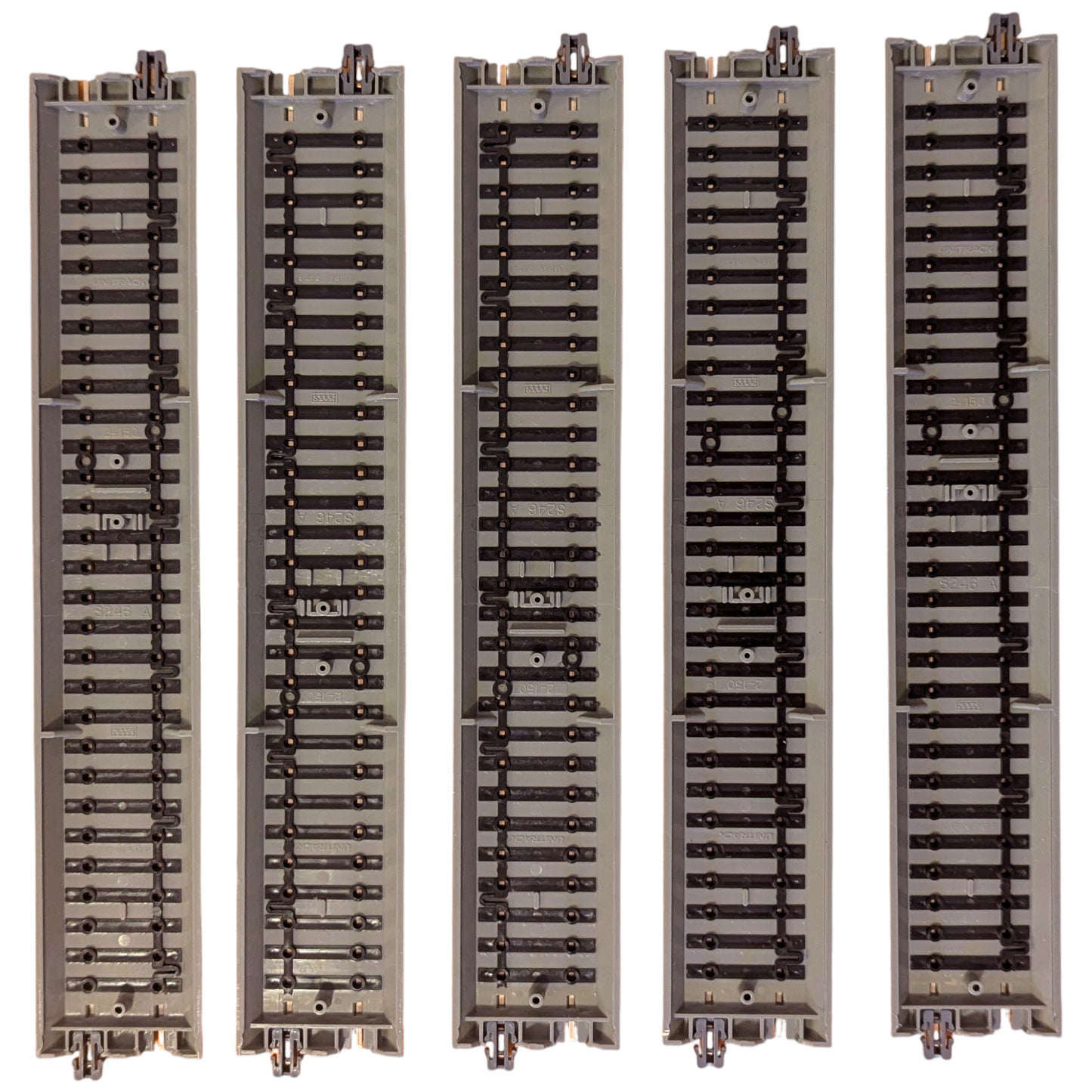 KATO Unitrack Straight HO - Set of x45 HO Scale Ref: 2-150 (Used - Good Cond)