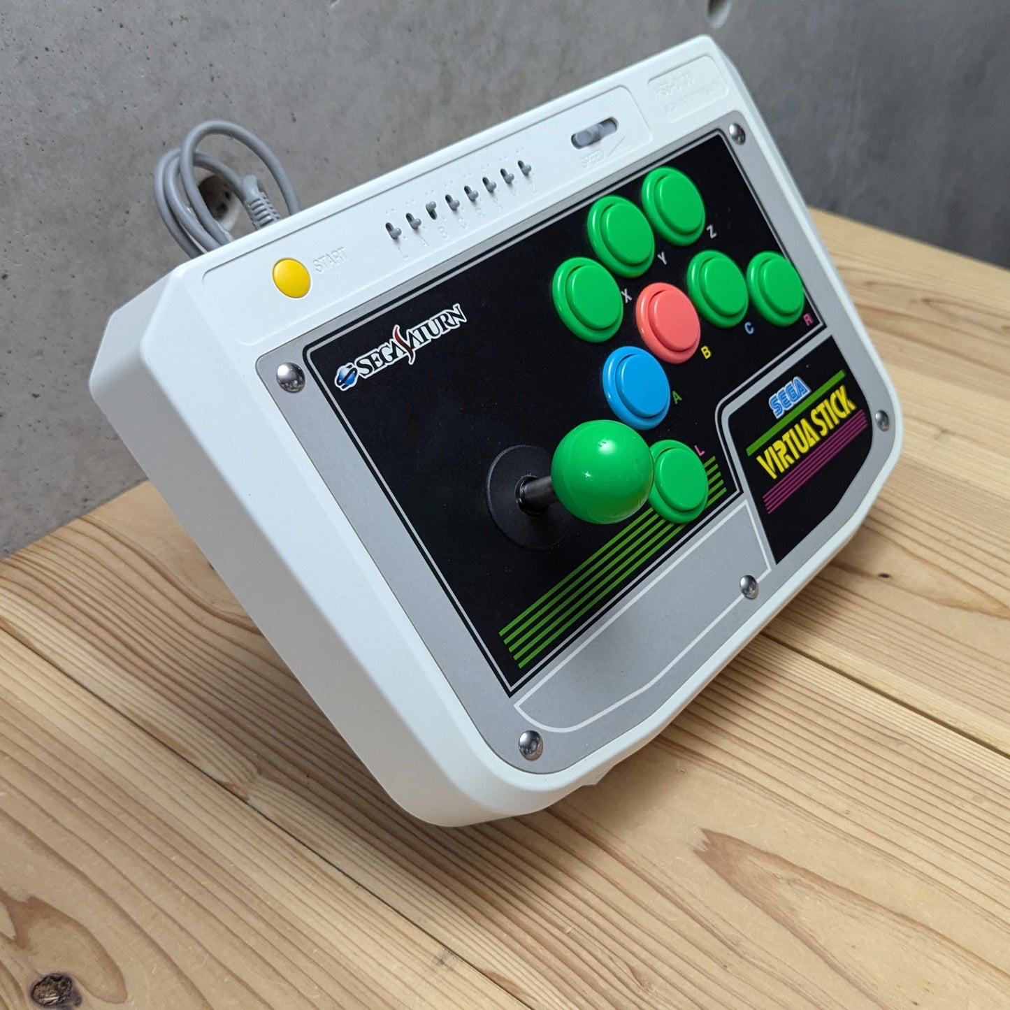 SEGA SATURN - Multicontrolador HSS-137 - PAD de control 3D (EN CAJA) - Mando (Japón)