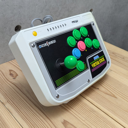 SEGA SATURN - Multicontrolador HSS-137 - PAD de control 3D (EN CAJA) - Mando (Japón)