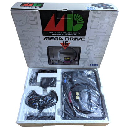 SEGA Megadrive HAA-2510 with 2 controllers (Boxed) - Japanese NTSC