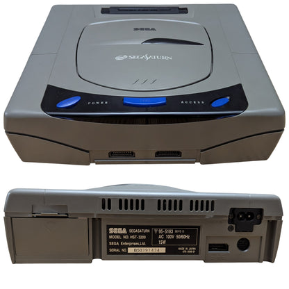 SEGA SATURN HST 0014 SET / HST-3220 - Serie compatible - NTCS-J JAPAN
