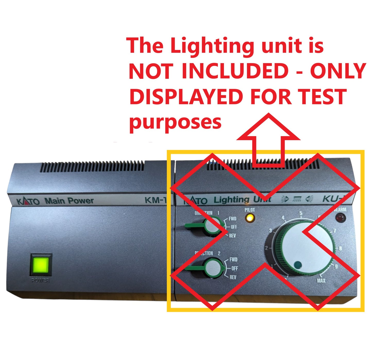 Kato 22-080 Main Power Unit KM-1 (USED)