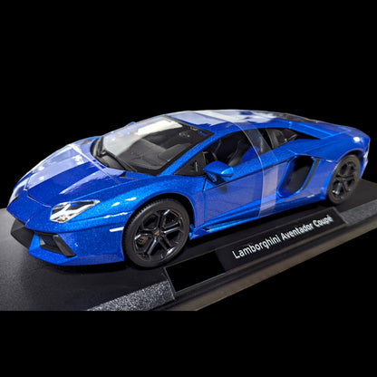 1:18 Maisto - Lamborghini Aventador Coupe Azul (NUEVO) 1/18