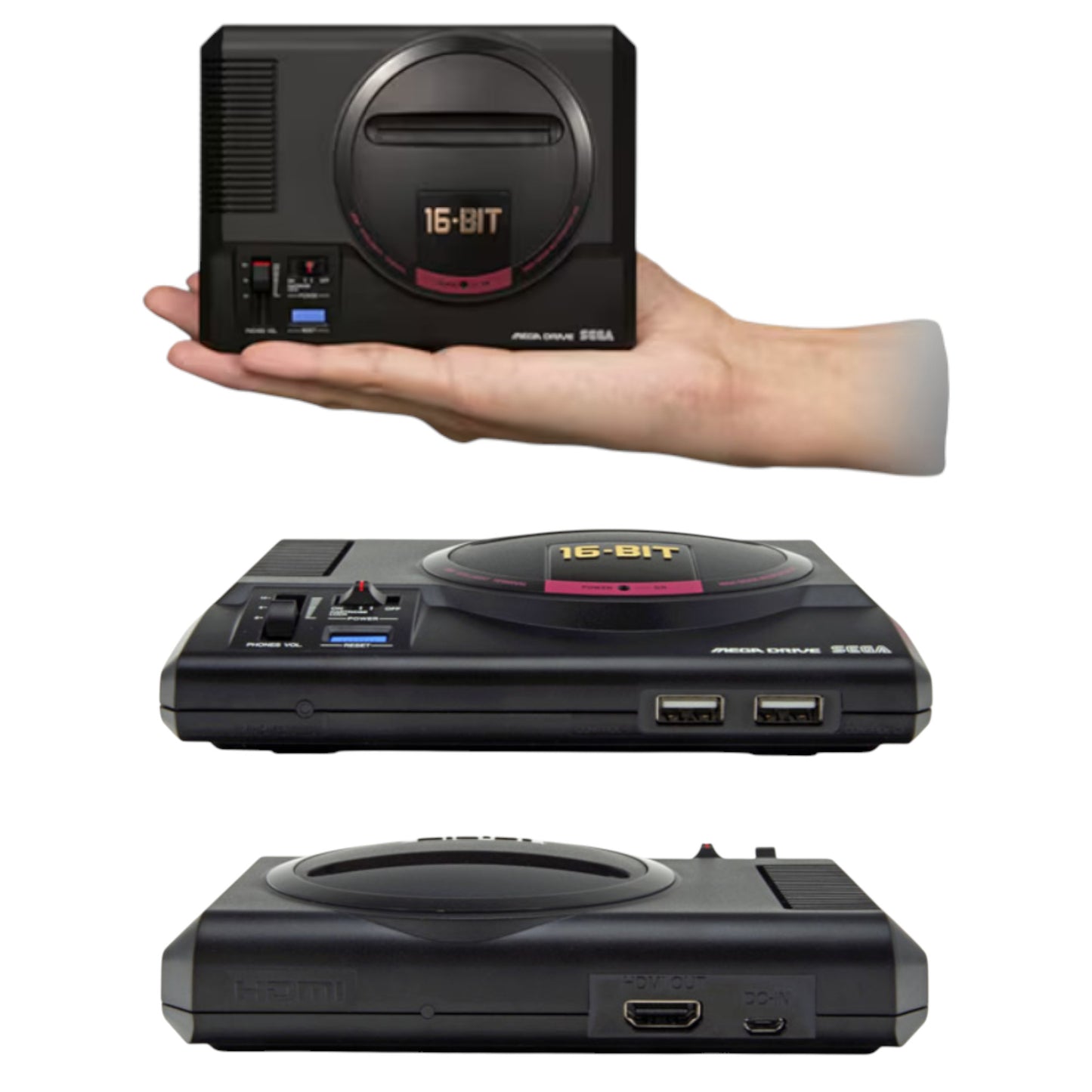 SEGA Mega Drive Mini - 42 JUEGOS Integrados - USADOS, COMO NUEVOS