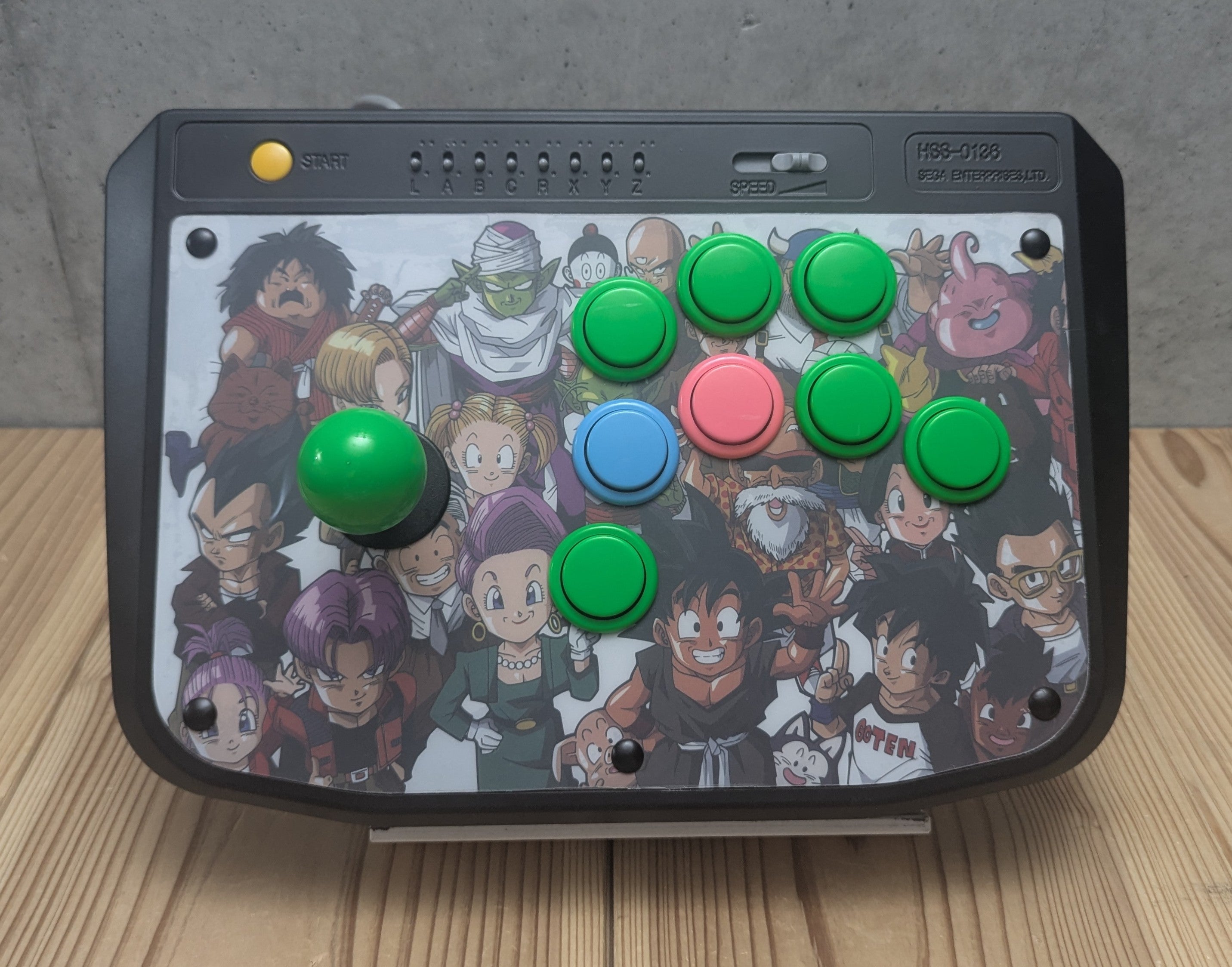 HSS-0136 Virtua Stick BLACK-MATE Joystick - D | Retro Hardware EU