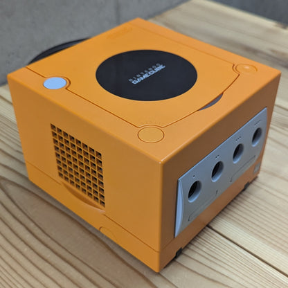 GC DOL-001 Orange (BOXED-Serial Match DJH10483887)  - Nintendo Gamecube JAPAN