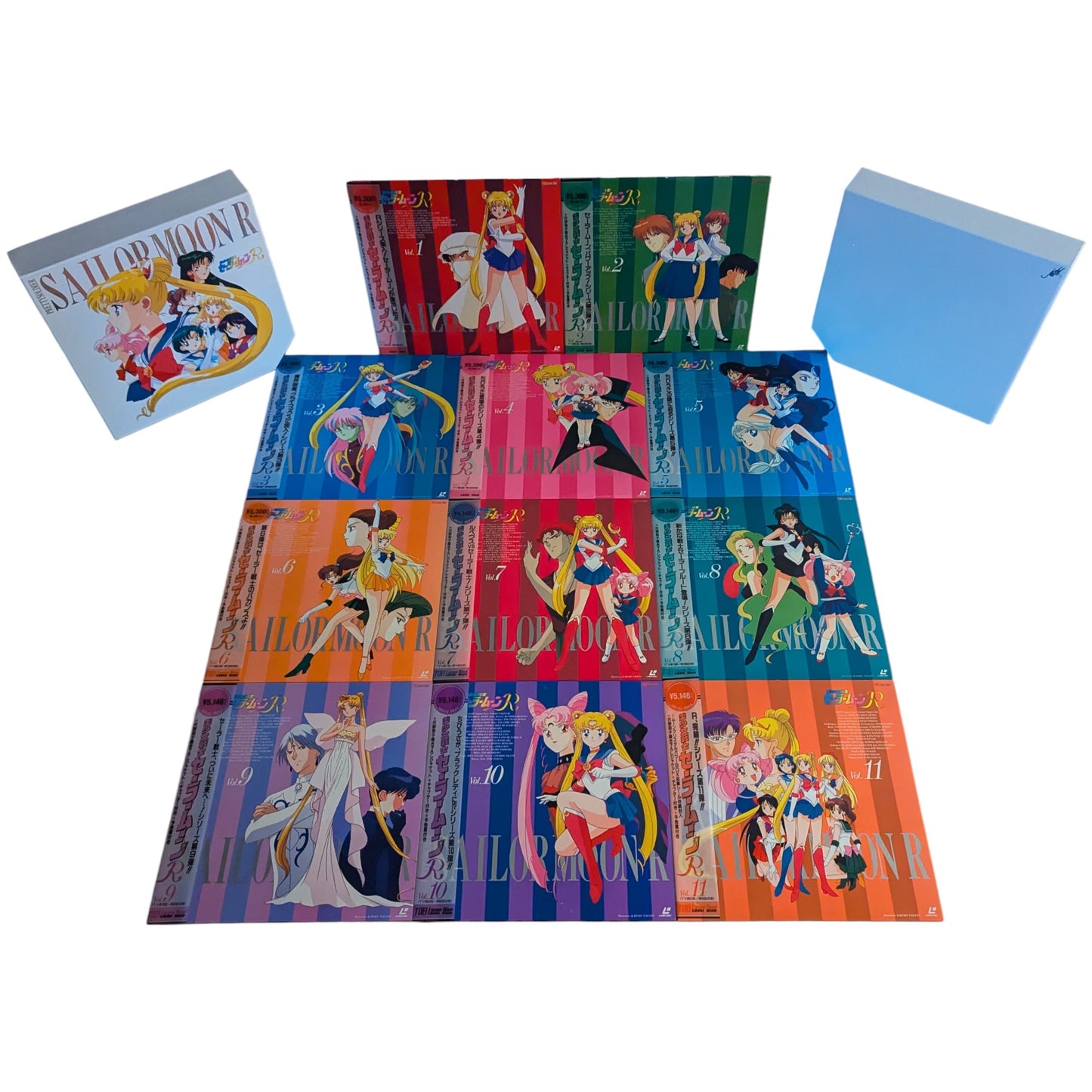 LD- Sailor Moon R complete 11 Volume Set Box (Laser Disc Japan Edition)