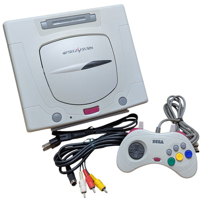 SEGA SATURN - HST-3220 White unit (unboxed) Original JAPAN Edition