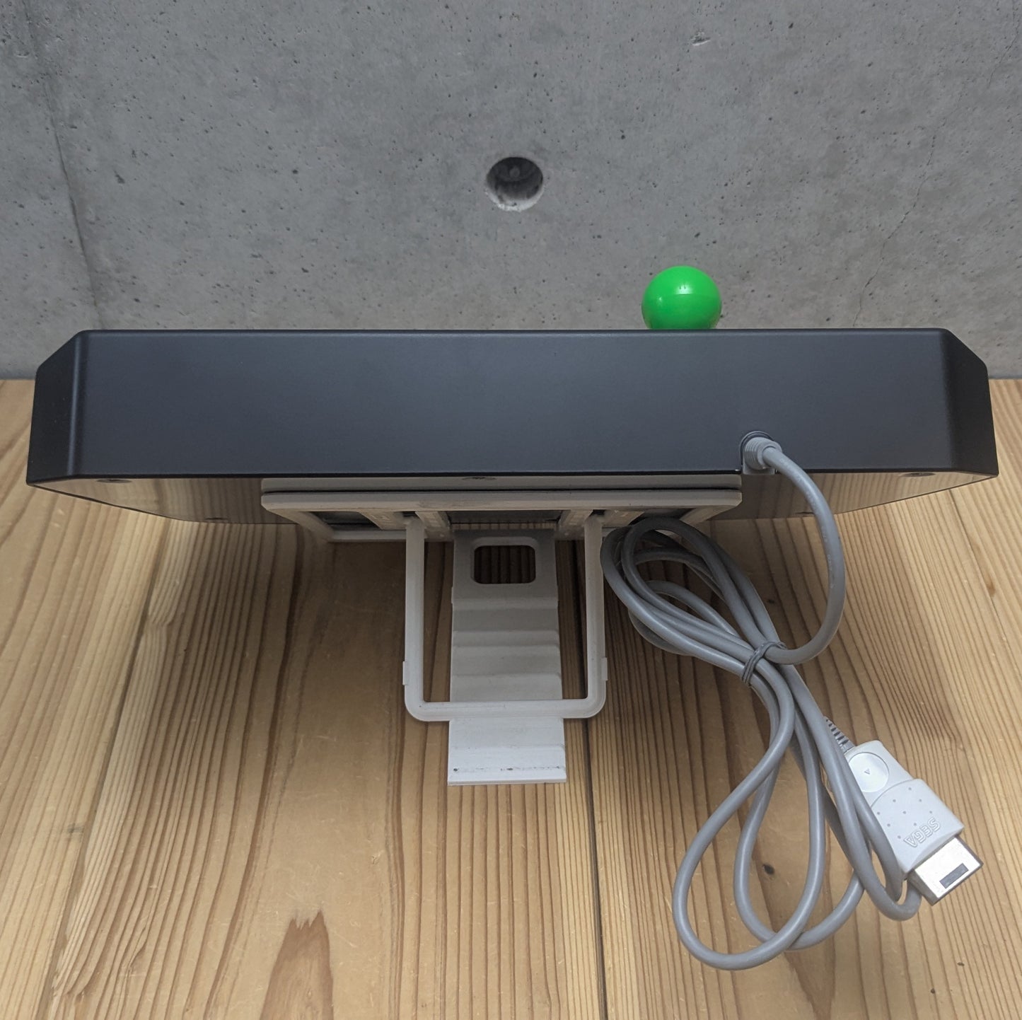 SEGA SATURN - HSS-0136 Virtua Stick BLACK-MATE Joystick - Dragon Ball panel (Japan)