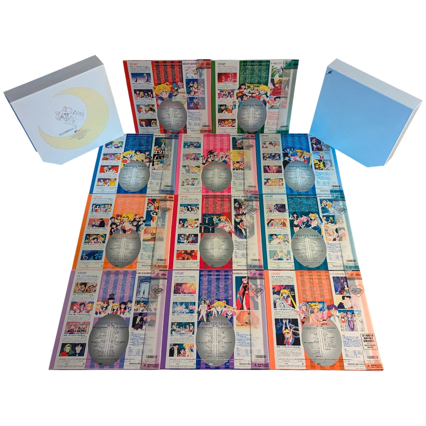 LD- Sailor Moon R complete 11 Volume Set Box (Laser Disc Japan Edition)