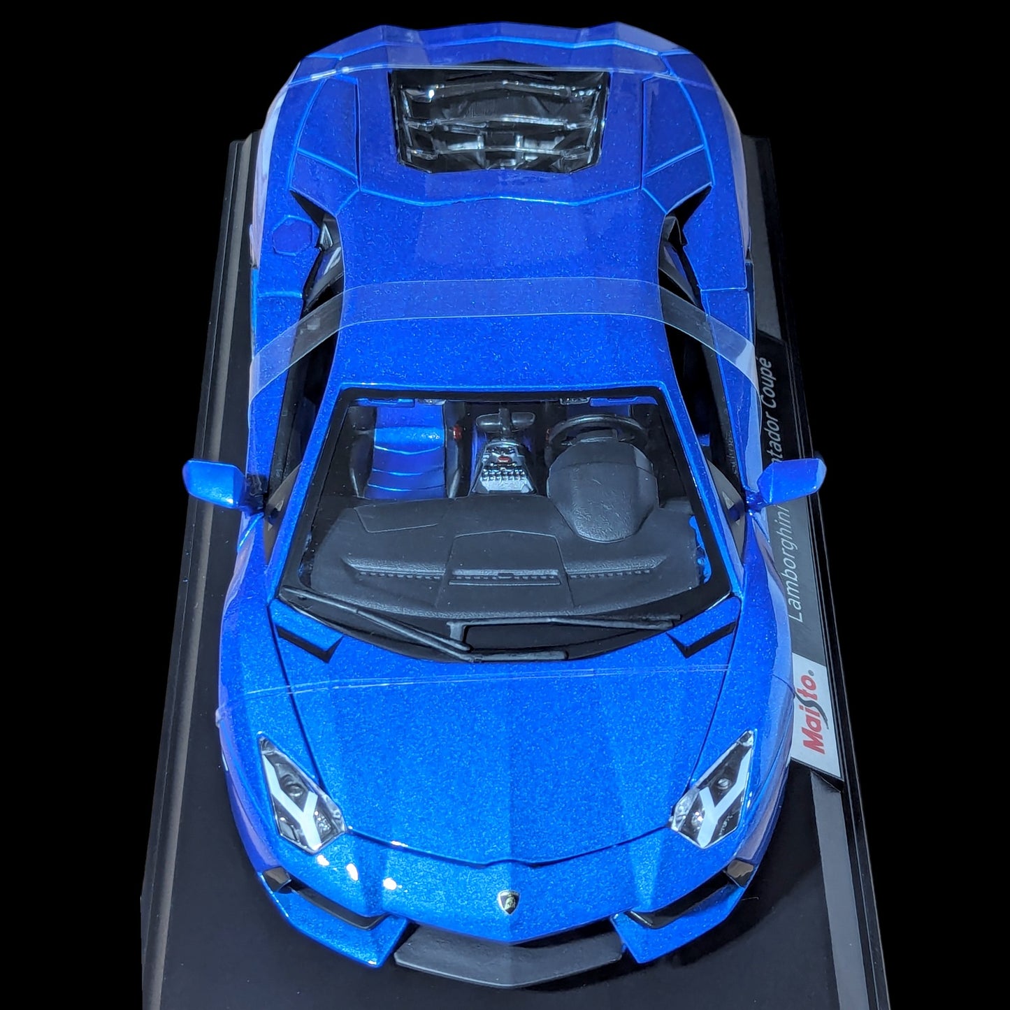 1:18 Maisto - Lamborghini Aventador Coupe Azul (NUEVO) 1/18