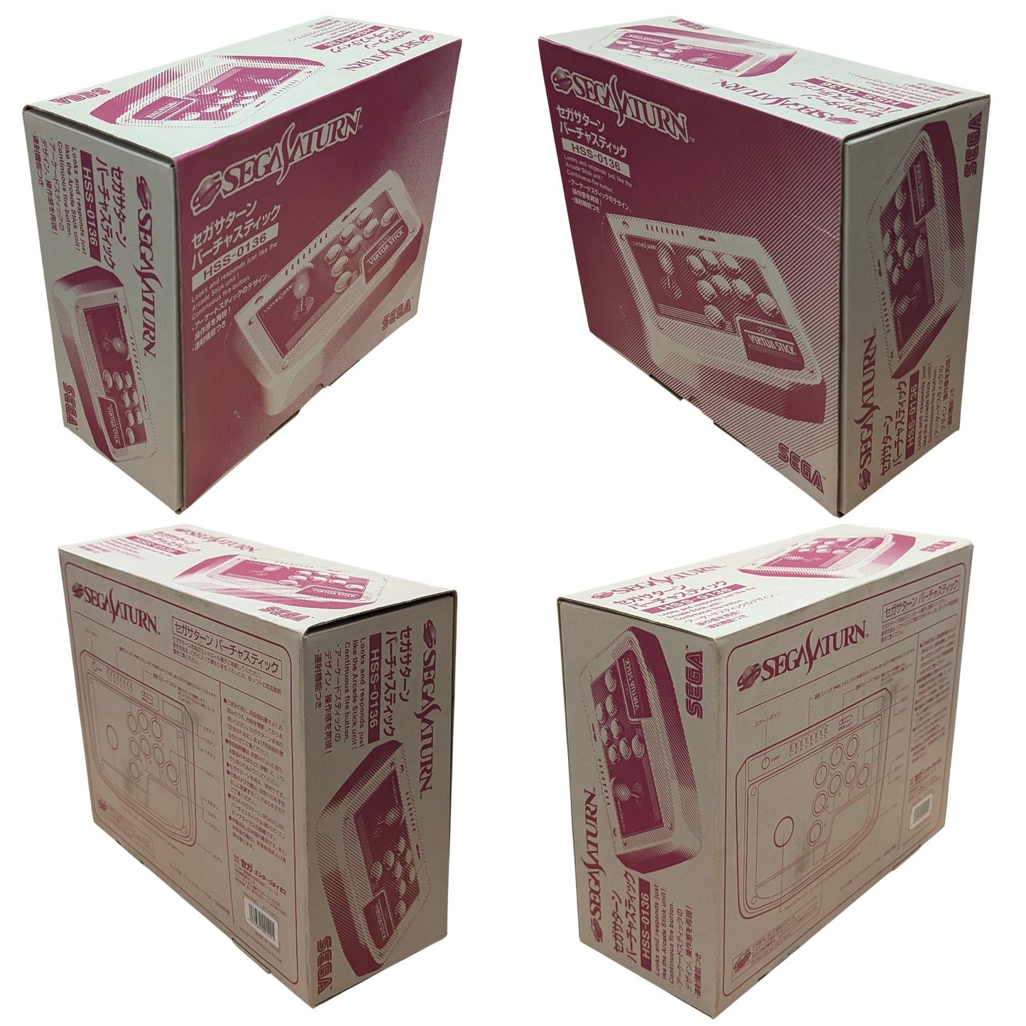 SEGA SATURN - Multicontrolador HSS-137 - PAD de control 3D (EN CAJA) - Mando (Japón)