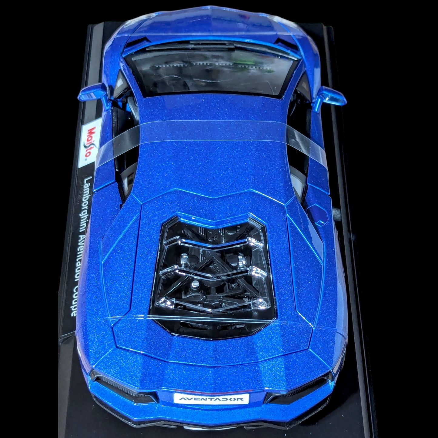 1:18 Maisto - Lamborghini Aventador Coupe Azul (NUEVO) 1/18