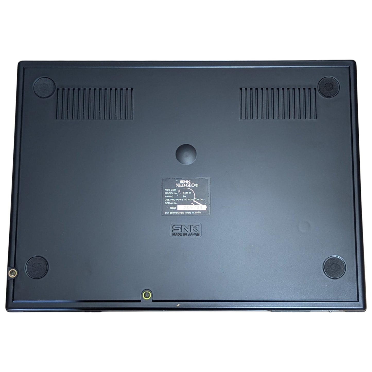 SNK Neogeo AES MAX 330 MEGA Toshiba CPU/cosmetically restored (clear-coated) Japan