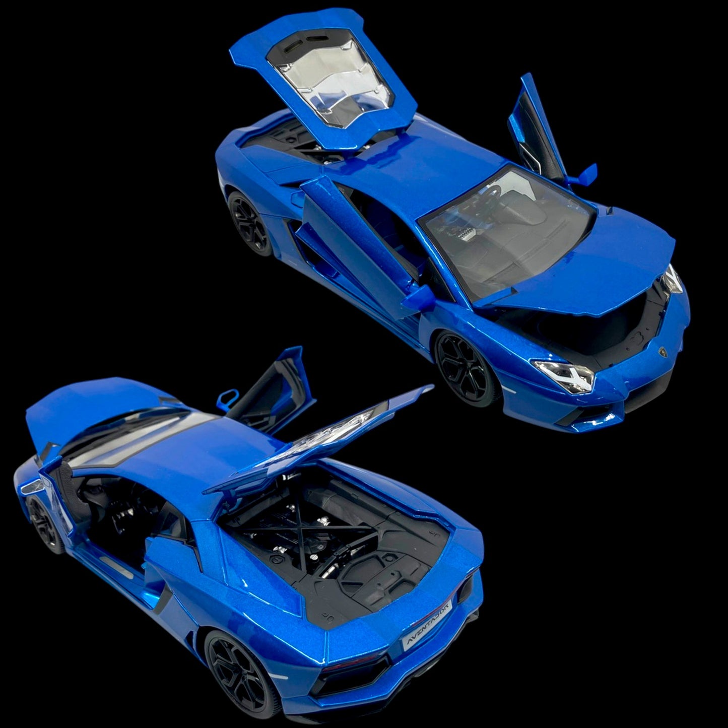 1:18 Maisto - Lamborghini Aventador Coupe Azul (NUEVO) 1/18