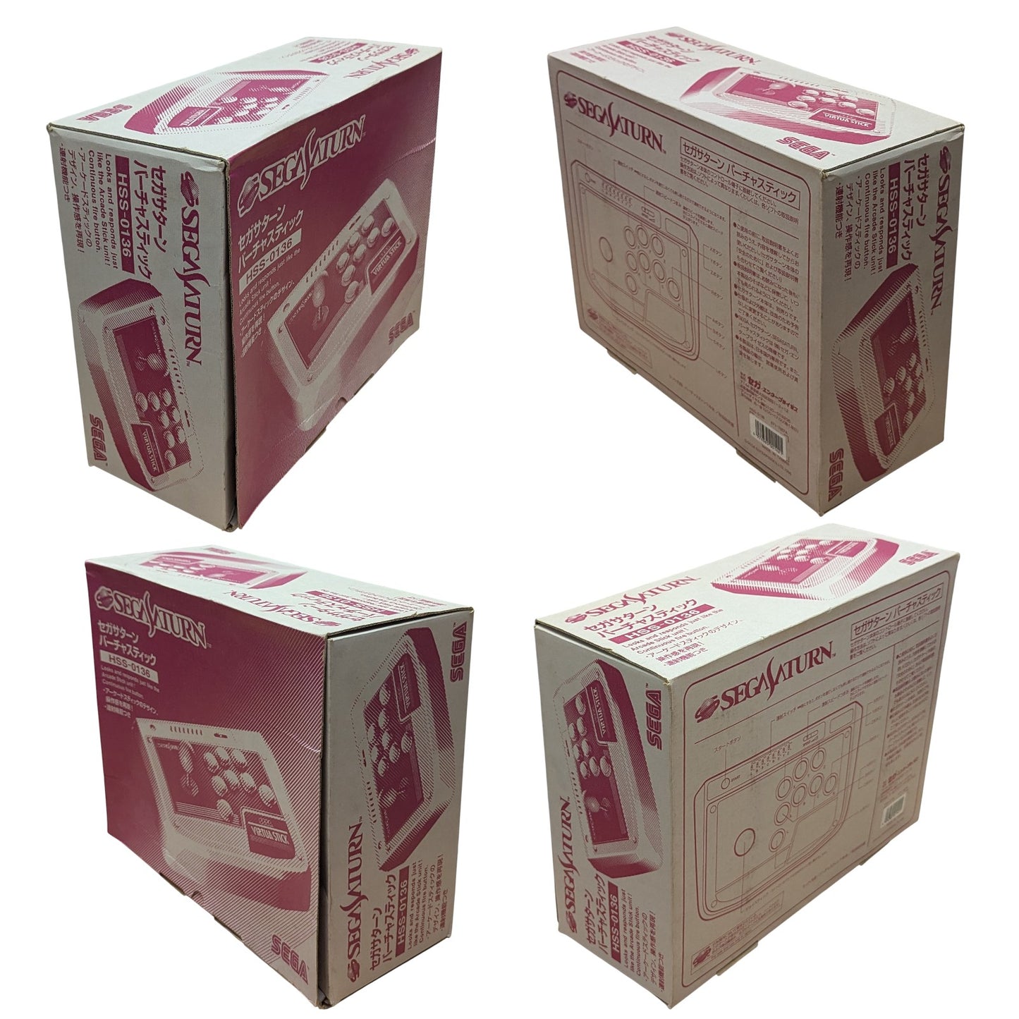 SEGA SATURN - Multicontrolador HSS-137 - PAD de control 3D (EN CAJA) - Mando (Japón)