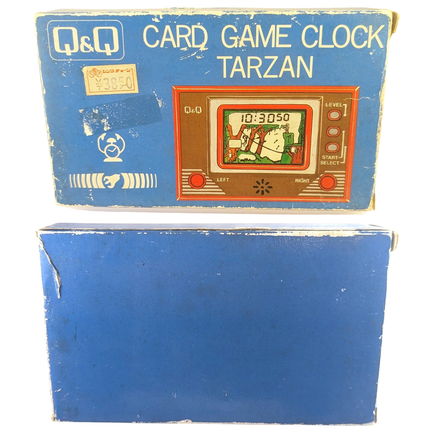 Q&Q Card Game Clock - Tarzan Boxed. Unit very good condition (QQ,Q & Q)