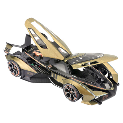 1:18 Maisto - Lamborghini v12 Vision Gran Turimo Gold-Black (BRAND NEW) 1/18