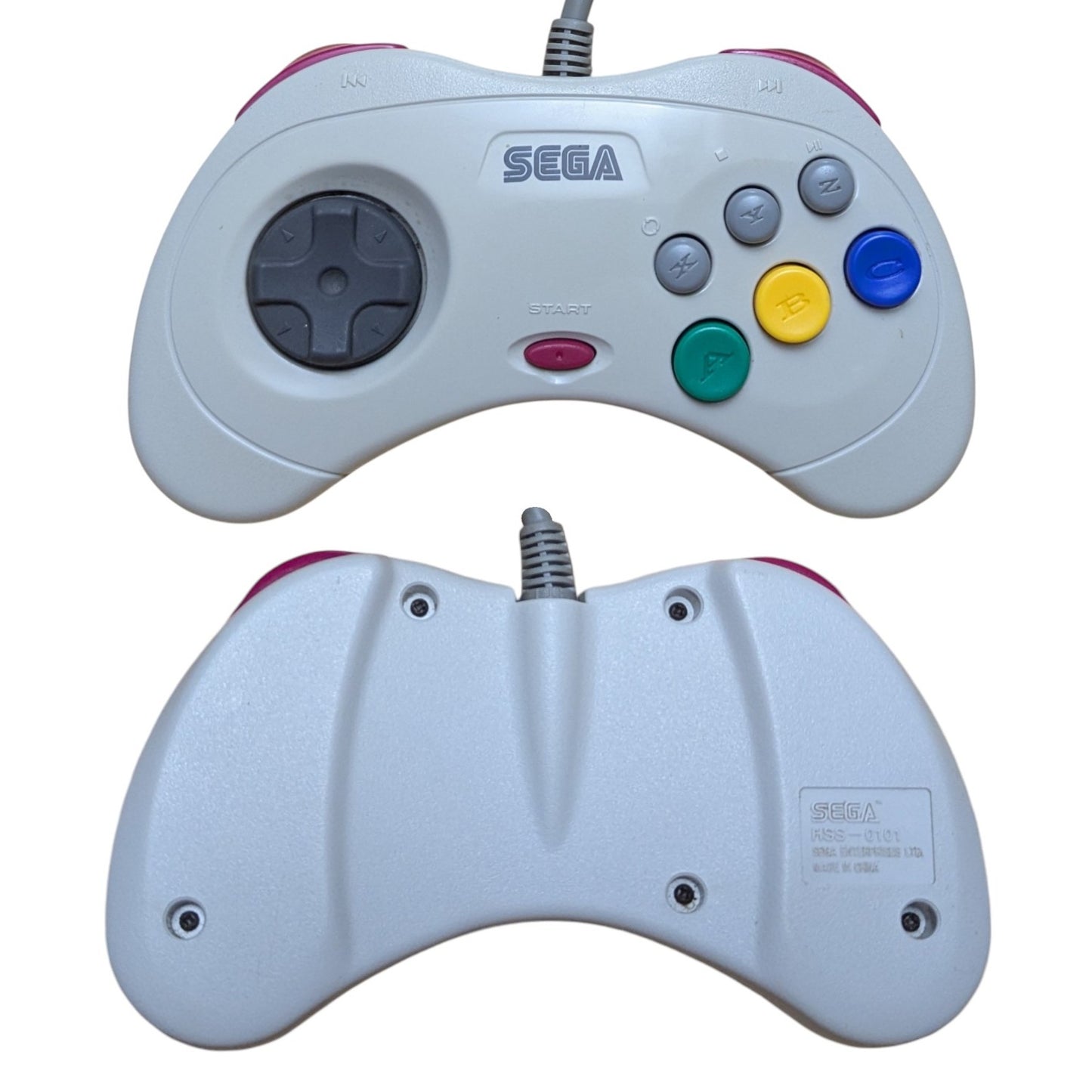 SEGA SATURN - HST-3220 White unit (unboxed) Original JAPAN Edition