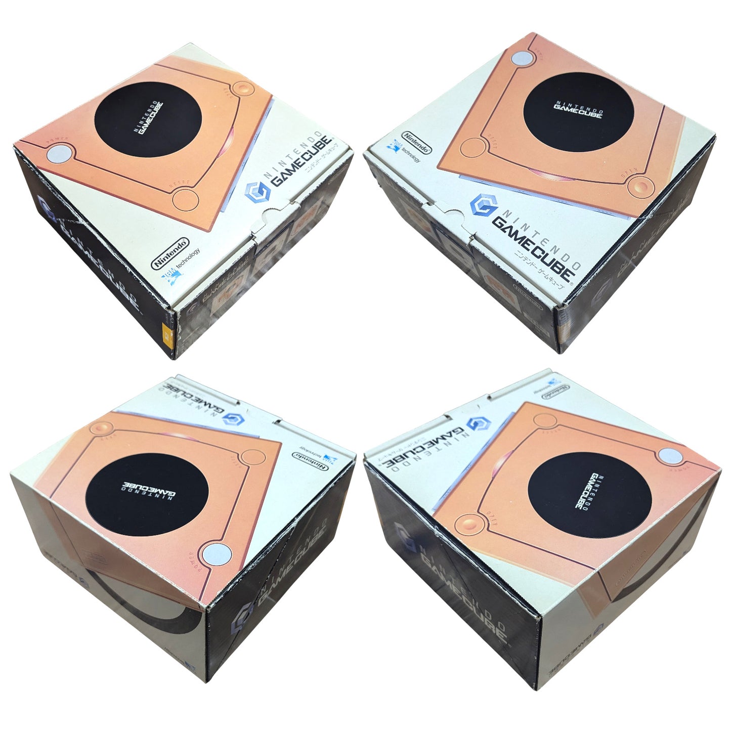 GC DOL-001 Orange (BOXED-Serial Match DN11618411) - Nintendo Gamecube JAPAN