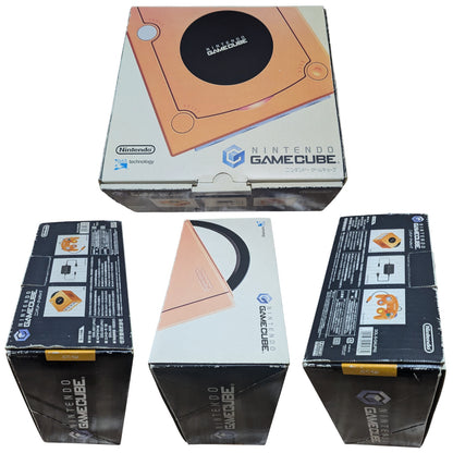 GC DOL-001 Orange (BOXED-Serial Match DN11618411) - Nintendo Gamecube JAPAN