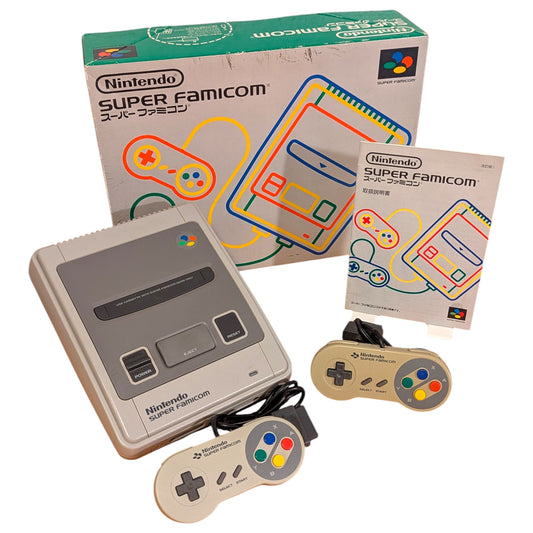 Super Famicom Shvc-001 (Boxed) S24686839 - Sfc Nintendo Japan Original Ntsc-J Edition
