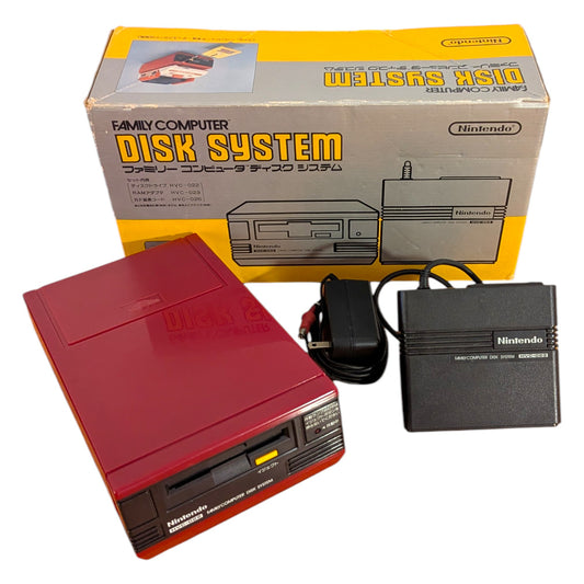 Famicom Disk HVC-022 Boxed D2254239 (New Belt/Serviced) - Nintendo Only Japan Edition