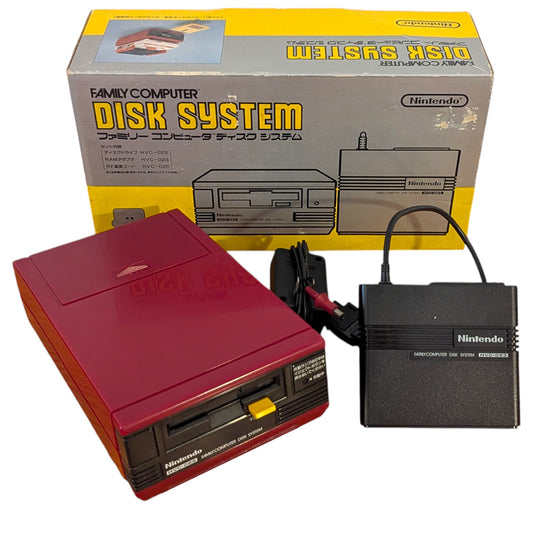 Famicom Disk HVC-022 Boxed D2194076 (New Belt/Serviced) - Nintendo Only Japan Edition