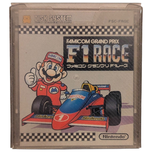 Famicom Disk - F1 Race - Grand Prix - Mario cover - Nintendo Japan Edition (B)