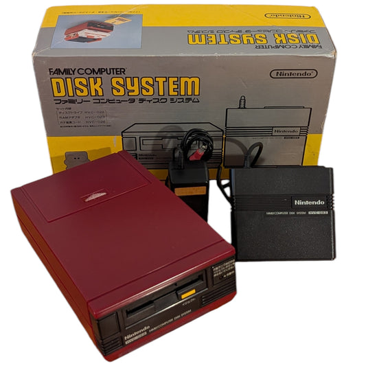 Famicom Disk HVC-022 Boxed D0205549 (New Belt/Serviced) - Nintendo Only Japan Edition
