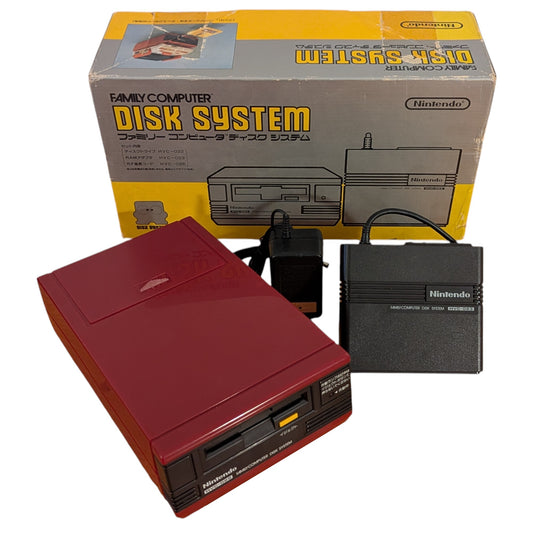 Famicom Disk HVC-022 Boxed D0057562 (New Belt/Serviced) - Nintendo Only Japan Edition