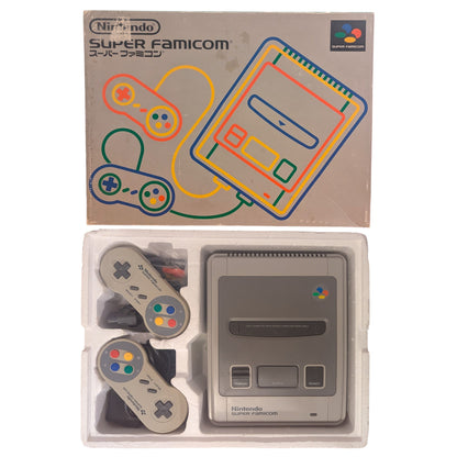 Super Famicom Shvc-001 (Boxed) S24516613 - Sfc Nintendo Japan Original Ntsc-J Edition