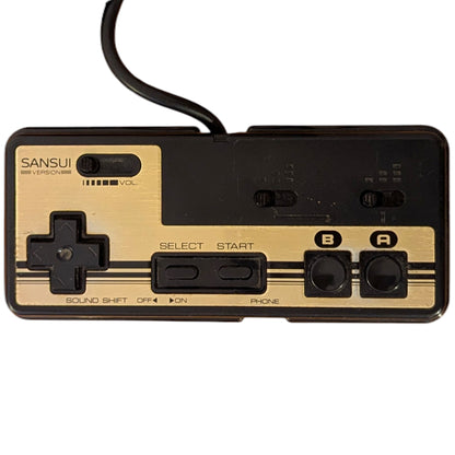 FAMICOM - Hudson HC 67-2 Joycard Sansui Black (For Nintendo Fc/Twin) Japan Original Edition