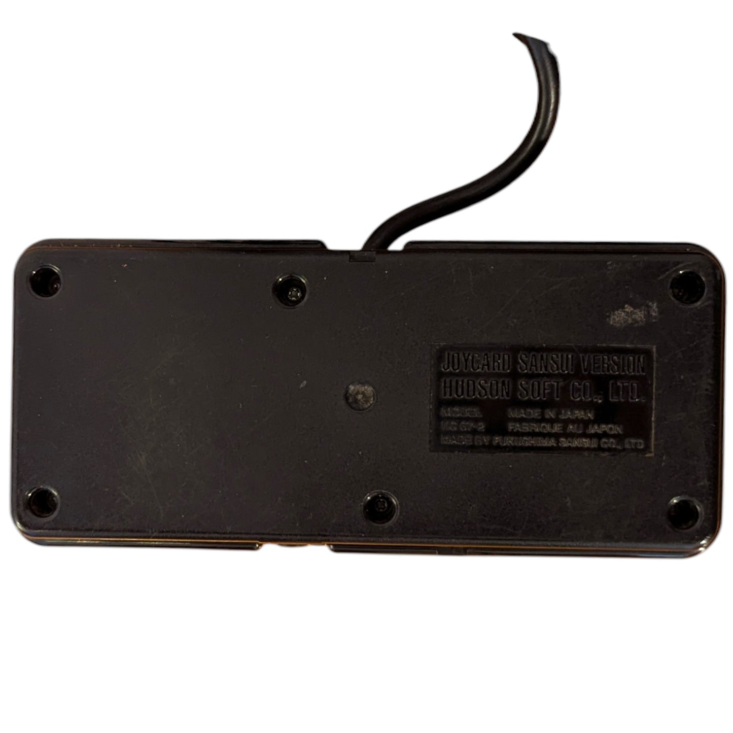 FAMICOM - Hudson HC 67-2 Joycard Sansui Black (For Nintendo Fc/Twin) Japan Original Edition