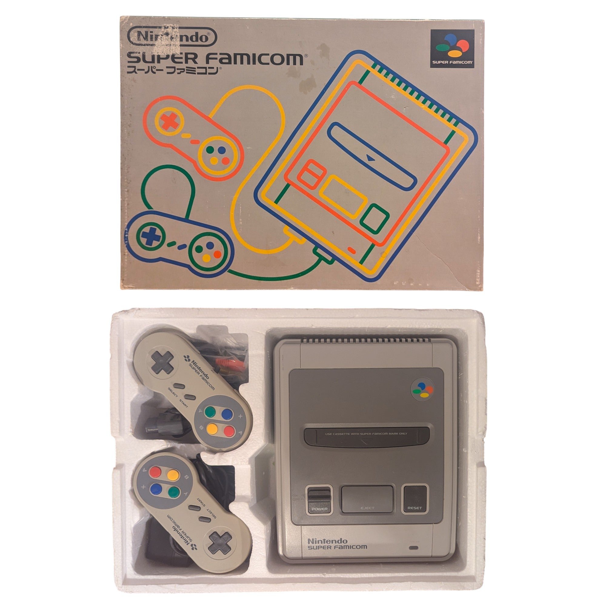 Nintendo Super Famicom SHVC-001 (Japan NTSC-J) | QUEDEJAPON
